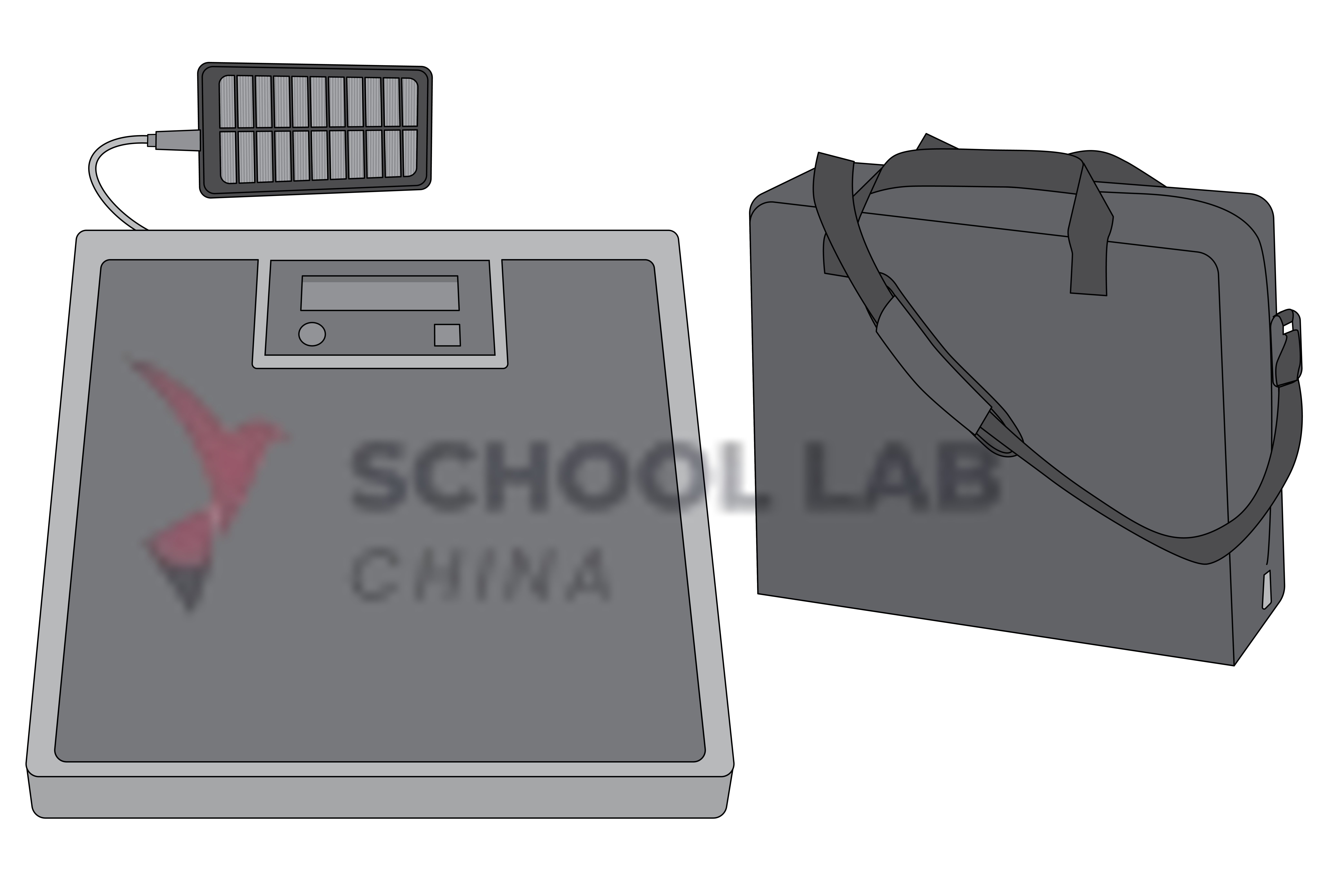 Scale,mother/child,batteries,solar,250kg
